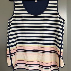 Striped tank